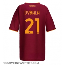 Ženski AS Roma Paulo Dybala #21 Replika nogometni dresi Domači 2025-26 Kratek Rokav