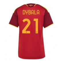 Ženski AS Roma Paulo Dybala #21 Replika nogometni dresi Domači 2026-27 Kratek Rokav