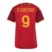 Ženski AS Roma Santiago Castro #9 Replika nogometni dresi Domači 2026-27 Kratek Rokav