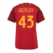 Ženski AS Roma Wesley Franca #43 Replika nogometni dresi Domači 2026-27 Kratek Rokav