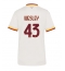 Ženski AS Roma Wesley Franca #43 Replika nogometni dresi Gostujoči 2026-27 Kratek Rokav