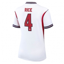 Ženski Anglija Declan Rice #4 Replika nogometni dresi Domači SP 2026 Kratek Rokav