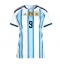 Ženski Argentina Julian Alvarez #9 Replika nogometni dresi Domači SP 2026 Kratek Rokav