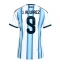 Ženski Argentina Julian Alvarez #9 Replika nogometni dresi Domači SP 2026 Kratek Rokav