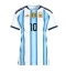 Ženski Argentina Lionel Messi #10 Replika nogometni dresi Domači SP 2026 Kratek Rokav