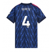 Ženski Arsenal Ben White #4 Replika nogometni dresi Gostujoči 2025-26 Kratek Rokav