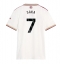 Ženski Arsenal Bukayo Saka #7 Replika nogometni dresi Tretji 2025-26 Kratek Rokav