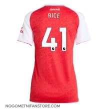 Ženski Arsenal Declan Rice #41 Replika nogometni dresi Domači 2025-26 Kratek Rokav