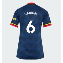Ženski Arsenal Gabriel Magalhaes #6 Replika nogometni dresi Gostujoči 2026-27 Kratek Rokav