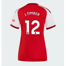 Ženski Arsenal Jurrien Timber #12 Replika nogometni dresi Domači 2026-27 Kratek Rokav
