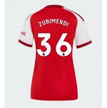 Ženski Arsenal Martin Zubimendi #36 Replika nogometni dresi Domači 2026-27 Kratek Rokav