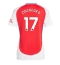 Ženski Arsenal Oleksandr Zinchenko #17 Replika nogometni dresi Domači 2024-25 Kratek Rokav