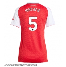 Ženski Arsenal Piero Hincapie #5 Replika nogometni dresi Domači 2025-26 Kratek Rokav