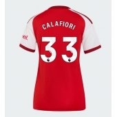 Ženski Arsenal Riccardo Calafiori #33 Replika nogometni dresi Domači 2026-27 Kratek Rokav