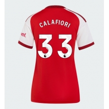 Ženski Arsenal Riccardo Calafiori #33 Replika nogometni dresi Domači 2026-27 Kratek Rokav