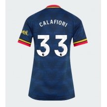 Ženski Arsenal Riccardo Calafiori #33 Replika nogometni dresi Gostujoči 2026-27 Kratek Rokav