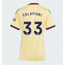 Ženski Arsenal Riccardo Calafiori #33 Replika nogometni dresi Tretji 2026-27 Kratek Rokav