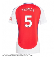 Ženski Arsenal Thomas Partey #5 Replika nogometni dresi Domači 2024-25 Kratek Rokav