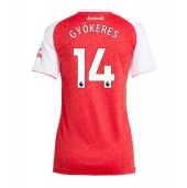 Ženski Arsenal Viktor Gyokeres #14 Replika nogometni dresi Domači 2025-26 Kratek Rokav
