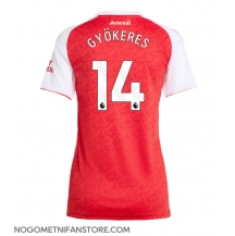 Ženski Arsenal Viktor Gyokeres #14 Replika nogometni dresi Domači 2025-26 Kratek Rokav