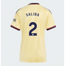 Ženski Arsenal William Saliba #2 Replika nogometni dresi Tretji 2026-27 Kratek Rokav