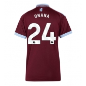 Ženski Aston Villa Amadou Onana #24 Replika nogometni dresi Domači 2026-27 Kratek Rokav