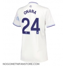 Ženski Aston Villa Amadou Onana #24 Replika nogometni dresi Tretji 2025-26 Kratek Rokav