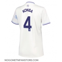 Ženski Aston Villa Ezri Konsa #4 Replika nogometni dresi Tretji 2025-26 Kratek Rokav