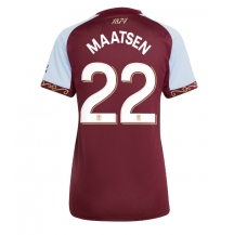 Ženski Aston Villa Ian Maatsen #22 Replika nogometni dresi Domači 2025-26 Kratek Rokav