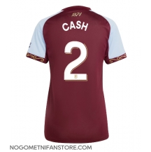 Ženski Aston Villa Matty Cash #2 Replika nogometni dresi Domači 2025-26 Kratek Rokav