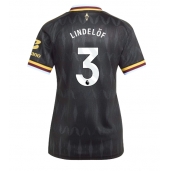 Ženski Aston Villa Victor Lindelof #3 Replika nogometni dresi Gostujoči 2026-27 Kratek Rokav