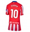 Ženski Atletico Madrid Angel Correa #10 Replika nogometni dresi Domači 2024-25 Kratek Rokav