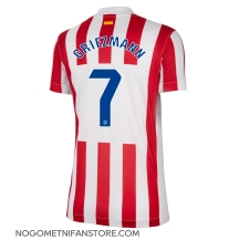 Ženski Atletico Madrid Antoine Griezmann #7 Replika nogometni dresi Domači 2025-26 Kratek Rokav