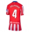 Ženski Atletico Madrid Conor Gallagher #4 Replika nogometni dresi Domači 2024-25 Kratek Rokav