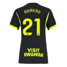 Ženski Atletico Madrid Cristian Romero #21 Replika nogometni dresi Gostujoči 2026-27 Kratek Rokav