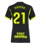 Ženski Atletico Madrid Cristian Romero #21 Replika nogometni dresi Gostujoči 2026-27 Kratek Rokav