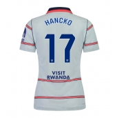 Ženski Atletico Madrid David Hancko #17 Replika nogometni dresi Tretji 2026-27 Kratek Rokav