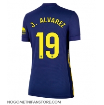 Ženski Atletico Madrid Julian Alvarez #19 Replika nogometni dresi Gostujoči 2025-26 Kratek Rokav