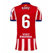 Ženski Atletico Madrid Koke #6 Replika nogometni dresi Domači 2026-27 Kratek Rokav