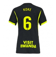 Ženski Atletico Madrid Koke #6 Replika nogometni dresi Gostujoči 2026-27 Kratek Rokav