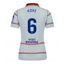 Ženski Atletico Madrid Koke #6 Replika nogometni dresi Tretji 2026-27 Kratek Rokav
