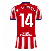 Ženski Atletico Madrid Marcos Llorente #14 Replika nogometni dresi Domači 2026-27 Kratek Rokav