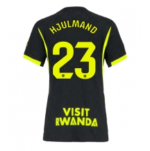 Ženski Atletico Madrid Morten Hjulmand #23 Replika nogometni dresi Gostujoči 2026-27 Kratek Rokav