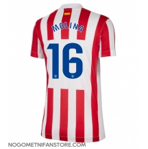 Ženski Atletico Madrid Nahuel Molina #16 Replika nogometni dresi Domači 2025-26 Kratek Rokav