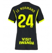 Ženski Atletico Madrid Robin Le Normand #24 Replika nogometni dresi Gostujoči 2026-27 Kratek Rokav