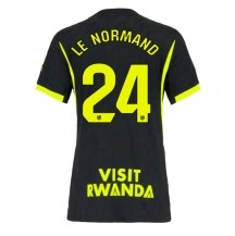 Ženski Atletico Madrid Robin Le Normand #24 Replika nogometni dresi Gostujoči 2026-27 Kratek Rokav