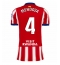 Ženski Atletico Madrid Rodrigo Mendoza #4 Replika nogometni dresi Domači 2026-27 Kratek Rokav