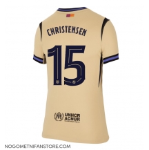 Ženski Barcelona Andreas Christensen #15 Replika nogometni dresi Gostujoči 2025-26 Kratek Rokav