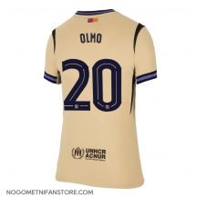 Ženski Barcelona Dani Olmo #20 Replika nogometni dresi Gostujoči 2025-26 Kratek Rokav