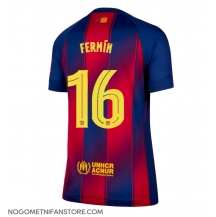 Ženski Barcelona Fermin Lopez #16 Replika nogometni dresi Domači 2025-26 Kratek Rokav